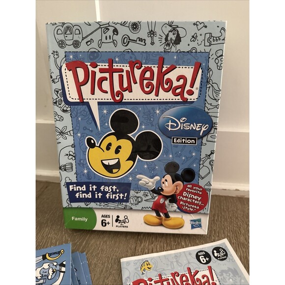 Pictureka Disney Edition 2009 Hasbro Parker Brothers Family Board Game COMPLETE - Picture 3 of 5